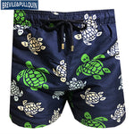 2020 Brand Brevile pullquin Beach Board Shorts Men Turtles Swimwear Flamingo Penguin Pineapple Man Boardshorts Quick Dry M-XXXL - ENSEIGNE DENIS