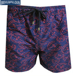 2020 Brand Brevile pullquin Beach Board Shorts Men Turtles Swimwear Flamingo Penguin Pineapple Man Boardshorts Quick Dry M-XXXL - ENSEIGNE DENIS