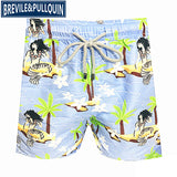 2020 Brand Brevile pullquin Beach Board Shorts Men Turtles Swimwear Flamingo Penguin Pineapple Man Boardshorts Quick Dry M-XXXL - ENSEIGNE DENIS