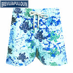 2020 Brand Brevile pullquin Beach Board Shorts Men Turtles Swimwear Flamingo Penguin Pineapple Man Boardshorts Quick Dry M-XXXL - ENSEIGNE DENIS