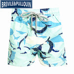 2020 Brand Brevile pullquin Beach Board Shorts Men Turtles Swimwear Flamingo Penguin Pineapple Man Boardshorts Quick Dry M-XXXL - ENSEIGNE DENIS