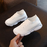 New Baby Sneakers 2020 Fashion Children's Flat Shoes Baby Kids Girls Shoes Stretch Breathable Mesh Sports Running Shoes - ENSEIGNE DENIS