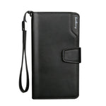 Baellerry Men Wallets Long Style High Quality Card Holder Male Purse Zipper Large Capacity Brand PU Leather Wallet For Men - ENSEIGNE DENIS