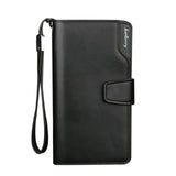 Baellerry Men Wallets Long Style High Quality Card Holder Male Purse Zipper Large Capacity Brand PU Leather Wallet For Men - ENSEIGNE DENIS