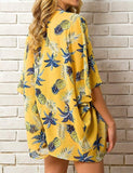 Women Chiffon Beach Dress Bathing Suit Cardigan Swimsuit Bikini Swimwear Cover Up Kimono Pareo Robe De Plage Tunic 2020 Summer - ENSEIGNE DENIS