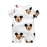 2020 cartoon anime short Newborn Baby Clothes pure cotton Summer Rompers Kids Baby Girl Jumpsuit Toddler Costume for boys romper - ENSEIGNE DENIS