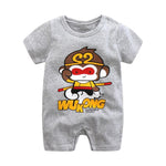 2020 cartoon anime short Newborn Baby Clothes pure cotton Summer Rompers Kids Baby Girl Jumpsuit Toddler Costume for boys romper - ENSEIGNE DENIS