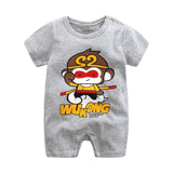 2020 cartoon anime short Newborn Baby Clothes pure cotton Summer Rompers Kids Baby Girl Jumpsuit Toddler Costume for boys romper - ENSEIGNE DENIS