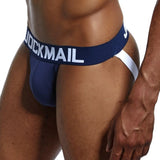 Brand Sexy Mens Underwear Jockstraps Cotton Sexy Jocks Bikini G-strings Men thong cuecas Male panties Briefs Gay underwear Penis