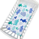 Newborn Baby Fitted Crib Sheets130*70 cm Cartoon Print  Bed Sheet Baby Bed Mattress Covers  for Unisex  Baby Boys Girls - ENSEIGNE DENIS