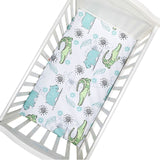 Newborn Baby Fitted Crib Sheets130*70 cm Cartoon Print  Bed Sheet Baby Bed Mattress Covers  for Unisex  Baby Boys Girls - ENSEIGNE DENIS