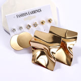 Exknl Women Earrings Set Acrylic Pearl Earrings For Women Bohemian Leopard Tassel Stud Earrings 2020 New Brincos Fashion Jewelry - ENSEIGNE DENIS
