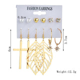 Exknl Women Earrings Set Acrylic Pearl Earrings For Women Bohemian Leopard Tassel Stud Earrings 2020 New Brincos Fashion Jewelry - ENSEIGNE DENIS