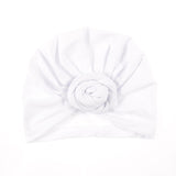 New Mommy And Me Cotton Blend Handmade Hat Women Caps Baby Girls Turban Hats Twist Knot Headwear Hair Accessories