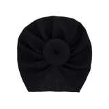 New Mommy And Me Cotton Blend Handmade Hat Women Caps Baby Girls Turban Hats Twist Knot Headwear Hair Accessories