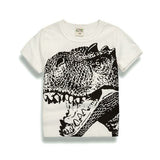 Boys & Girls Cartoon T-shirts Kids Dinosaur Print T Shirt For Boys