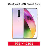 Global Rom OnePlus 8 5G Smartphone 8GB 128GB Snapdragon 865 Octa Core 6.55'' 90Hz Fluid Display UFS 3.0 48MP Triple Cams WiFi 6 - ENSEIGNE DENIS