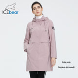 ICEbear 2020 Fashionable women's windbreaker high-quality women's trench coat with a hood women's spring clothing GWF20017i - ENSEIGNE DENIS