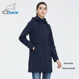 ICEbear 2020 Fashionable women's windbreaker high-quality women's trench coat with a hood women's spring clothing GWF20017i - ENSEIGNE DENIS