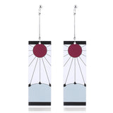 Anime Acrylic Drop Earrings Demon Slayer Kimetsu no Yaiba Blade of Ghost Earings For Women Men Cosplay Jewelry Accessories Gift - ENSEIGNE DENIS