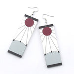 Anime Acrylic Drop Earrings Demon Slayer Kimetsu no Yaiba Blade of Ghost Earings For Women Men Cosplay Jewelry Accessories Gift - ENSEIGNE DENIS