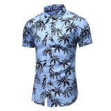 Fashion 9 Style Design Short Sleeve Casual Shirt Men's Print Beach Blouse 2020 Summer Clothing Plus Asian Size M-XXXL 4XL 5XL - ENSEIGNE DENIS