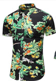 Fashion 9 Style Design Short Sleeve Casual Shirt Men's Print Beach Blouse 2020 Summer Clothing Plus Asian Size M-XXXL 4XL 5XL - ENSEIGNE DENIS