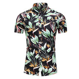 Fashion 9 Style Design Short Sleeve Casual Shirt Men's Print Beach Blouse 2020 Summer Clothing Plus Asian Size M-XXXL 4XL 5XL - ENSEIGNE DENIS