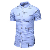 Fashion 9 Style Design Short Sleeve Casual Shirt Men's Print Beach Blouse 2020 Summer Clothing Plus Asian Size M-XXXL 4XL 5XL - ENSEIGNE DENIS