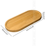 Flower Pots Nursery Planter Bamboo Tray Anti-Fade 14 Style Round Square Minimalism Gardening Supply Simple Rural Style Holder