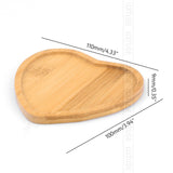 Flower Pots Nursery Planter Bamboo Tray Anti-Fade 14 Style Round Square Minimalism Gardening Supply Simple Rural Style Holder