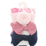 3pcs/Set New Solid Nylon baby headband Bow Headbands For Cute Kids Girls Hair Girls Turban Hairband Children Soft Cotton
