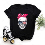 2020 Tees Women T Shirt Print Letter T-shirt Casual White Black Pink Short Sleeve Cotton Tops Summer Brand clothing - ENSEIGNE DENIS