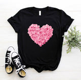 2020 Tees Women T Shirt Print Letter T-shirt Casual White Black Pink Short Sleeve Cotton Tops Summer Brand clothing - ENSEIGNE DENIS