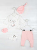 Girls Baby Boy Newborn Clothing 5-Piece set Cotton Fabric Baby Summer Clothes Gift Daily Casual Stylish Outfit Models - ENSEIGNE DENIS