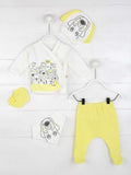 Girls Baby Boy Newborn Clothing 5-Piece set Cotton Fabric Baby Summer Clothes Gift Daily Casual Stylish Outfit Models - ENSEIGNE DENIS