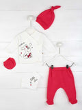 Girls Baby Boy Newborn Clothing 5-Piece set Cotton Fabric Baby Summer Clothes Gift Daily Casual Stylish Outfit Models - ENSEIGNE DENIS