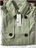 UK Brand new Fashion 2020 Fall /Autumn Casual Double breasted Simple Classic Long Trench coat with belt Chic Female windbreaker - ENSEIGNE DENIS
