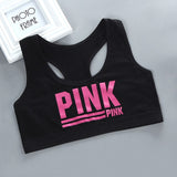 Children Girl Bra Underwear for Puberty Girls Children's Tops Kids Theme of love Underwear Bra Vest Children Teenage Clothing - ENSEIGNE DENIS
