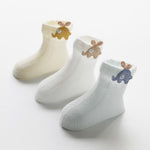 3 Pairs / lot Baby Socks Mesh Socks Thin Cotton Models Boys Girls Socks Boneless Suture Newborn Socks Accessories Children Socks