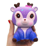 Jumbo Kawaii Popcorn Fries Panda Squishy Cake Deer Milk Squeeze Toys Slow Rising Cream Scented Antistress Child Kid Baby Toys