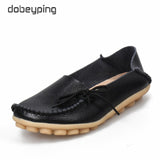 New Moccasins Women Flats 2019 Autumn Woman Loafers Genuine Leather Female Shoes Slip On Ballet Bowtie Women's Shoe Size 35-44 - ENSEIGNE DENIS