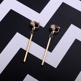 Simple fashion gold color Silver plated geometric big round Clip earrings for women fashion big hollow Ear clip jewelry - ENSEIGNE DENIS