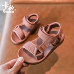 2020 Fashion New Baby Toddler Shoes Simple Open Toe Children Sandals Girls Boys Big Kids Soft Bottom Beach Shoes 1 - 12 Years - ENSEIGNE DENIS