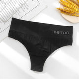FINETOO Letter Women Shaper Thong Panty High Waist Tummy Control Panties Slimming Underwear Shaping Briefs Butt Lifter Shapewear - ENSEIGNE DENIS