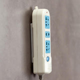 Seamless Punch Free Plug Sticker Holder Wall Fixer Power Strip Holders Storage Sockets Wall Holders Shelf Stand Holder Plug Hook