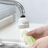 High Pressure Kitchen Faucet Extender Rotatable Faucet Aerator Water Saving Tap Nozzle Adapter Bathroom Sink Accessories