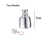 High Pressure Kitchen Faucet Extender Rotatable Faucet Aerator Water Saving Tap Nozzle Adapter Bathroom Sink Accessories