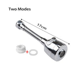 High Pressure Kitchen Faucet Extender Rotatable Faucet Aerator Water Saving Tap Nozzle Adapter Bathroom Sink Accessories