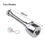 High Pressure Kitchen Faucet Extender Rotatable Faucet Aerator Water Saving Tap Nozzle Adapter Bathroom Sink Accessories